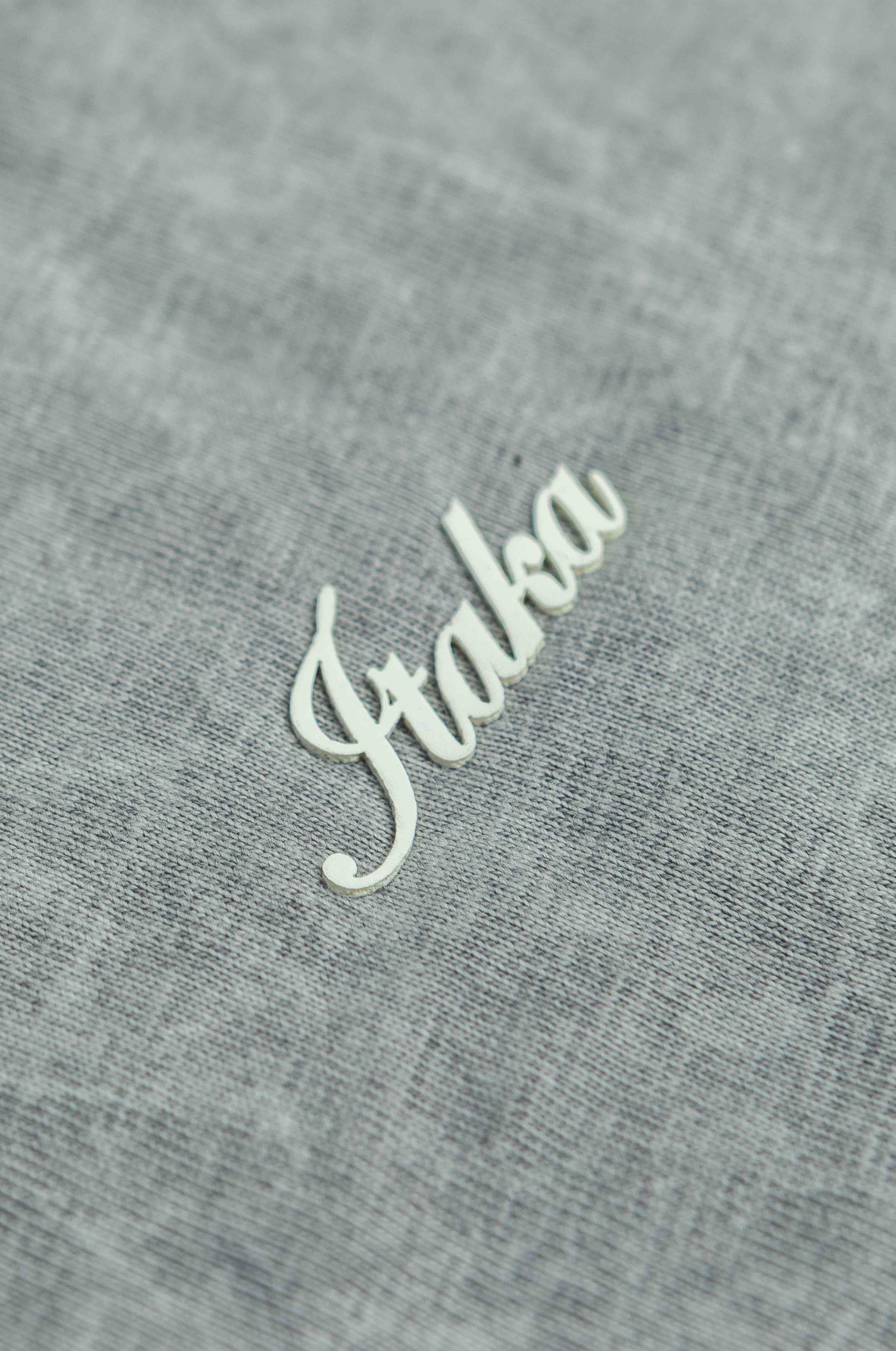 Camiseta Oversize Acidwash Gris - Vista 2