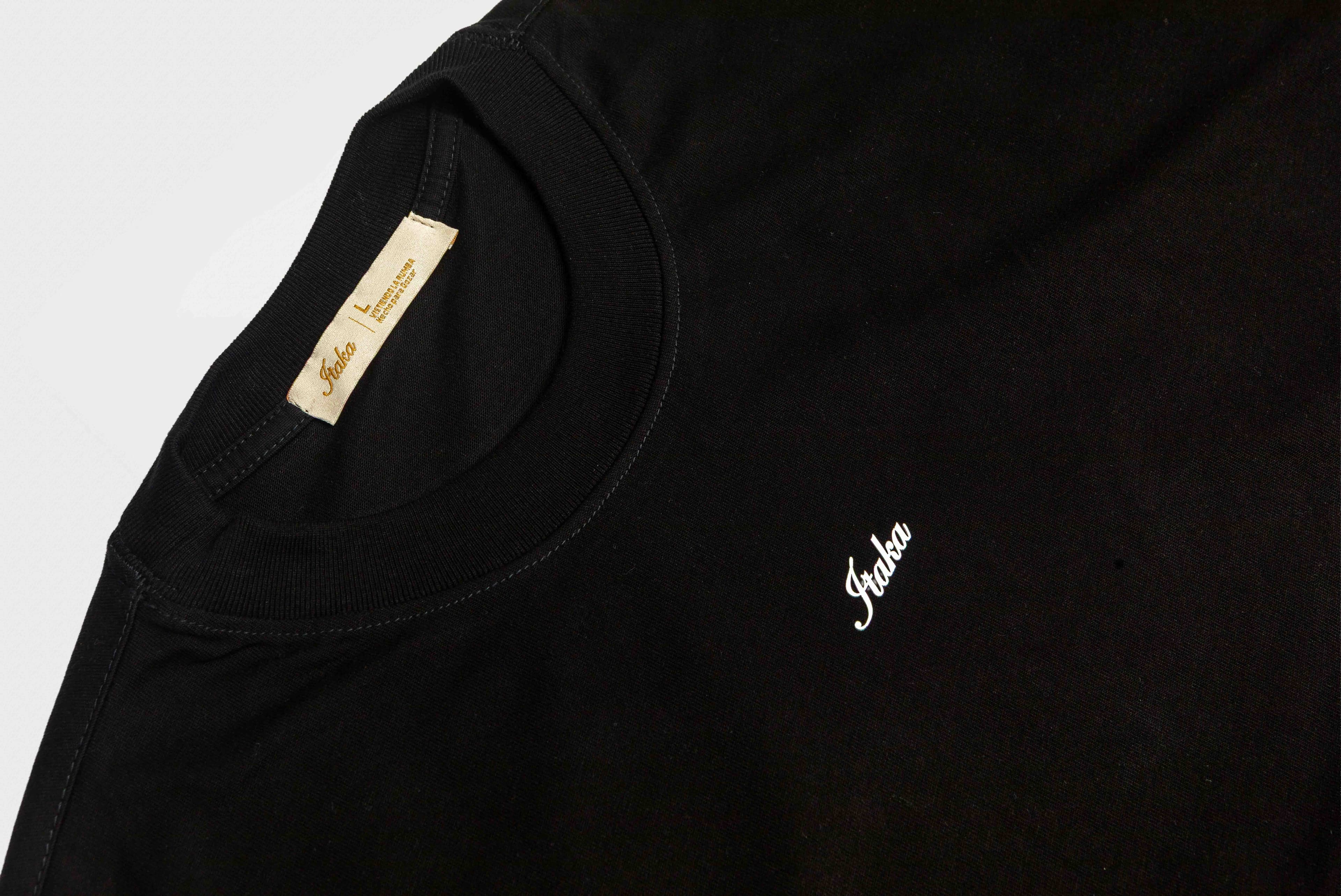 Camiseta Oversize Negra - Vista 2