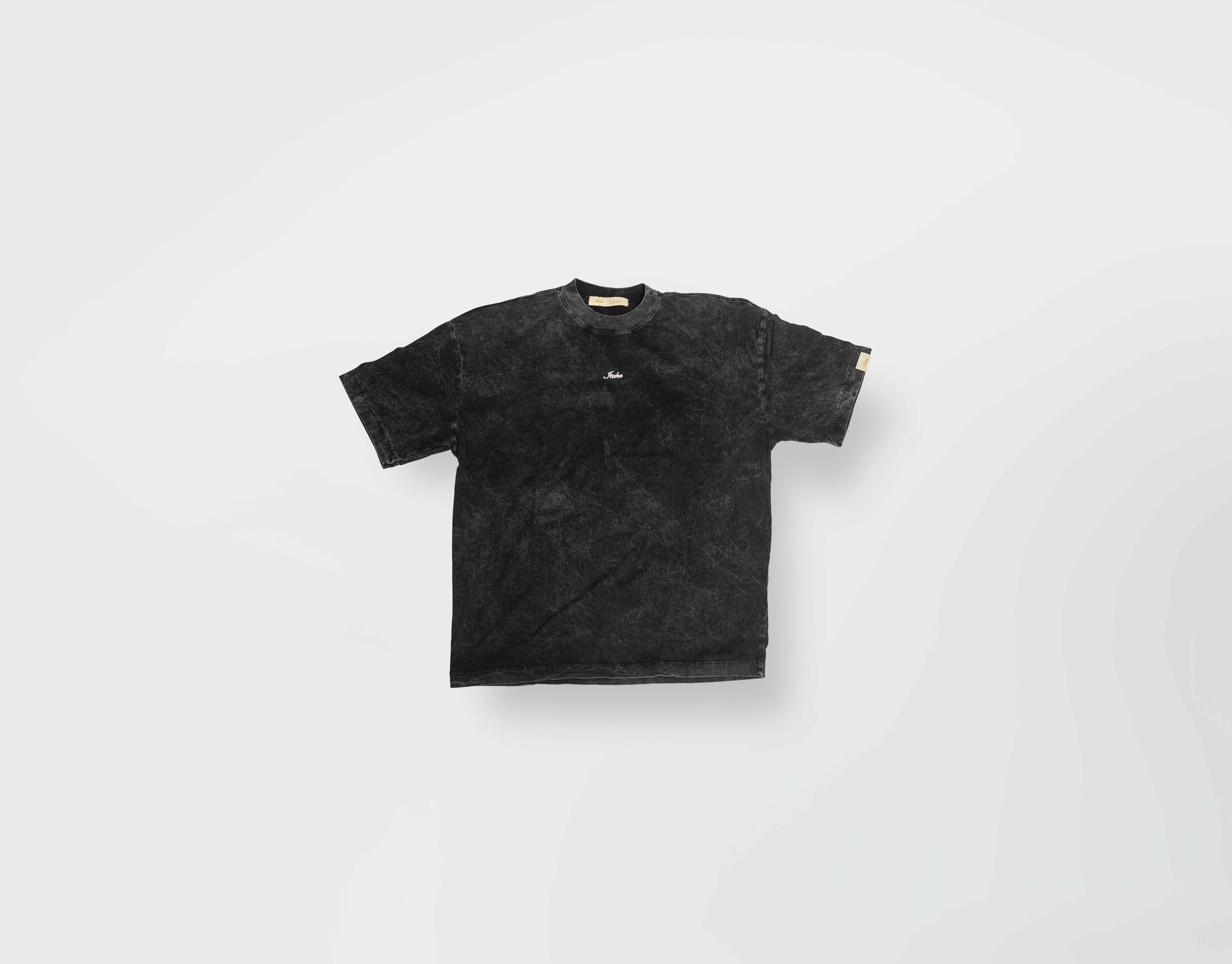 Camiseta Oversize Acidwash Black