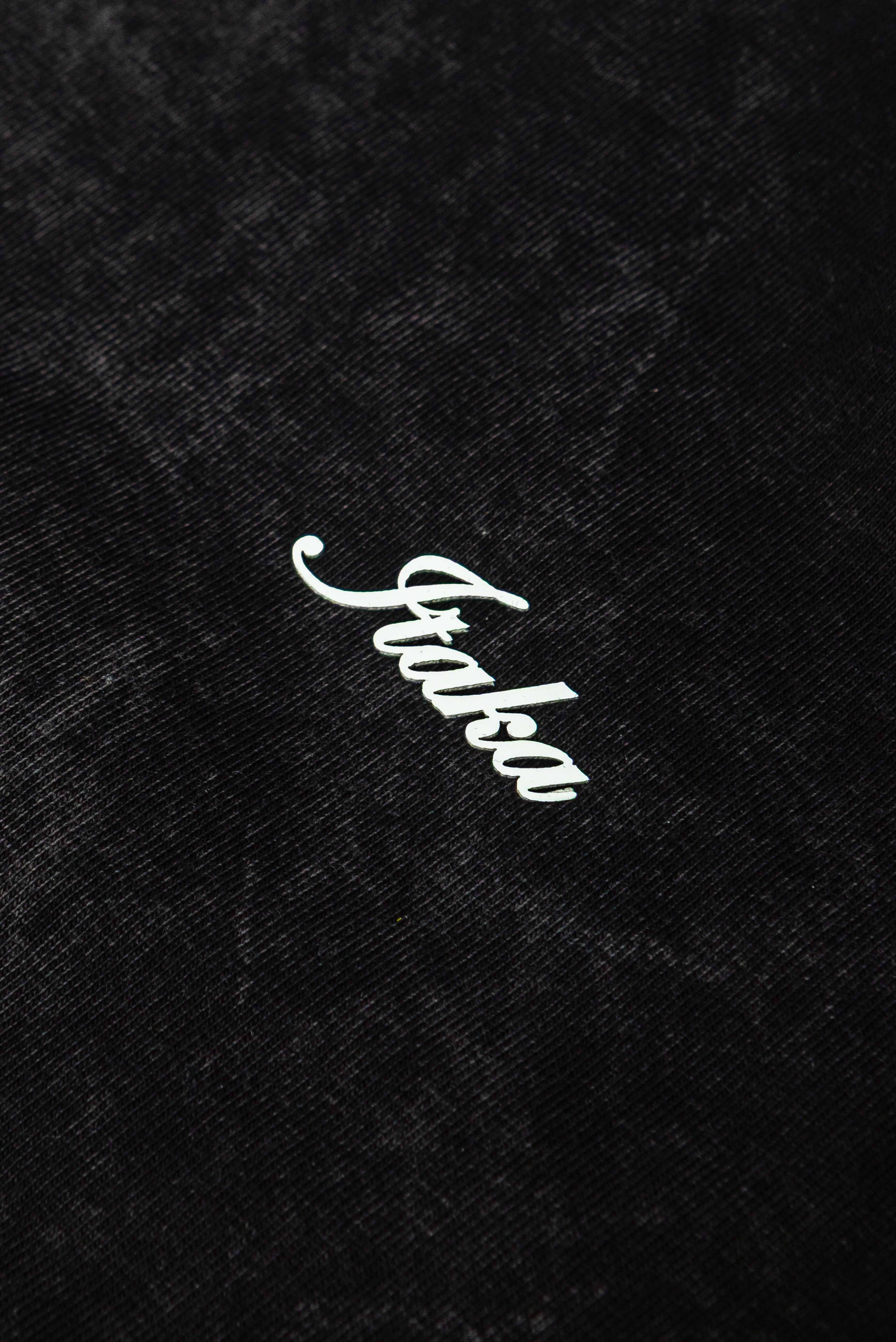 Camiseta Oversize Acidwash Black - Vista 5