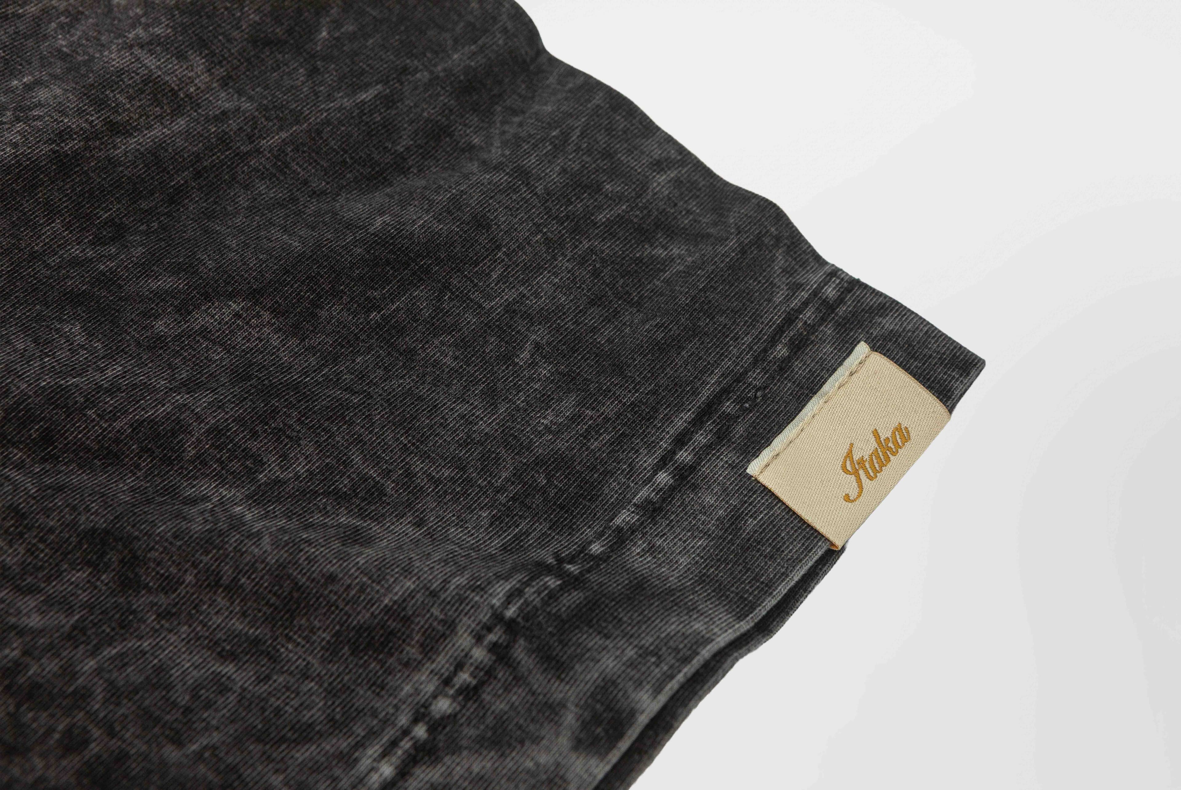 Camiseta Oversize Acidwash Black - Vista 6